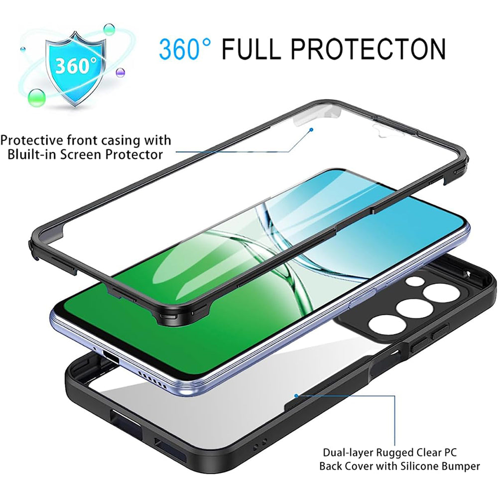 Hülle für Oppo A5 4G / A5 5G, Techsuit, ColorVerse 360, Rosa