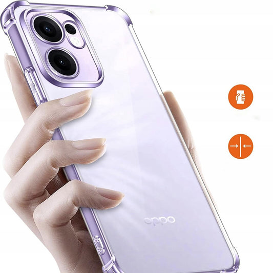 Hülle für Oppo Reno13 FS 5G / Reno13 F 4G / Reno13 F, Techsuit, stoßfest klar, transparent