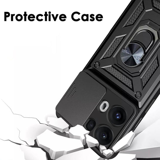 Hülle für Oppo Reno13 Pro, Techsuit, CamShield, Rosa