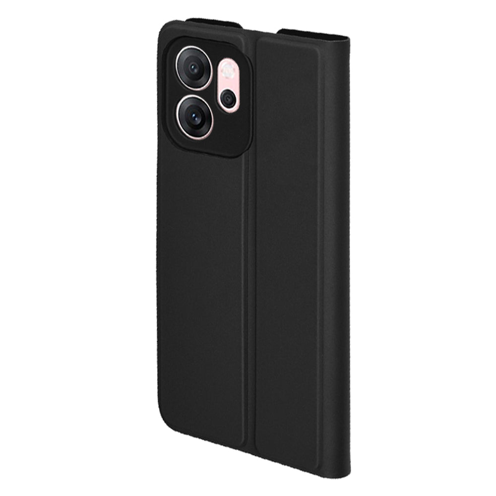 Hülle für Oppo Reno14 FS 5G / Reno14 F, Techsuit, Magskin Book, Schwarz