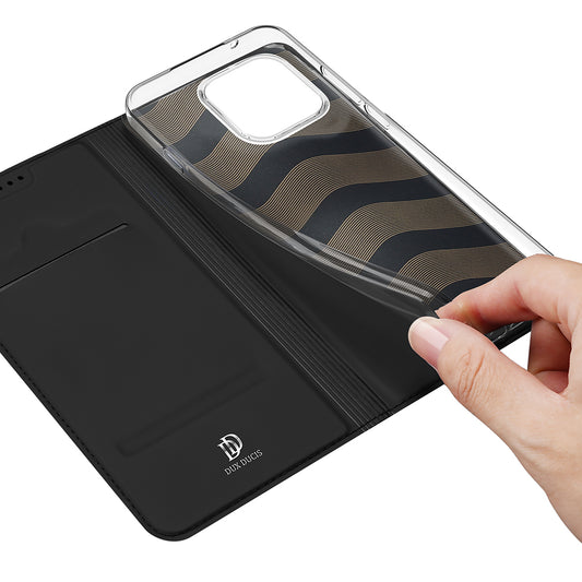 Hülle für Oppo Reno16 F / Reno16 FS, DUX DUCIS, Skin Pro, Schwarz
