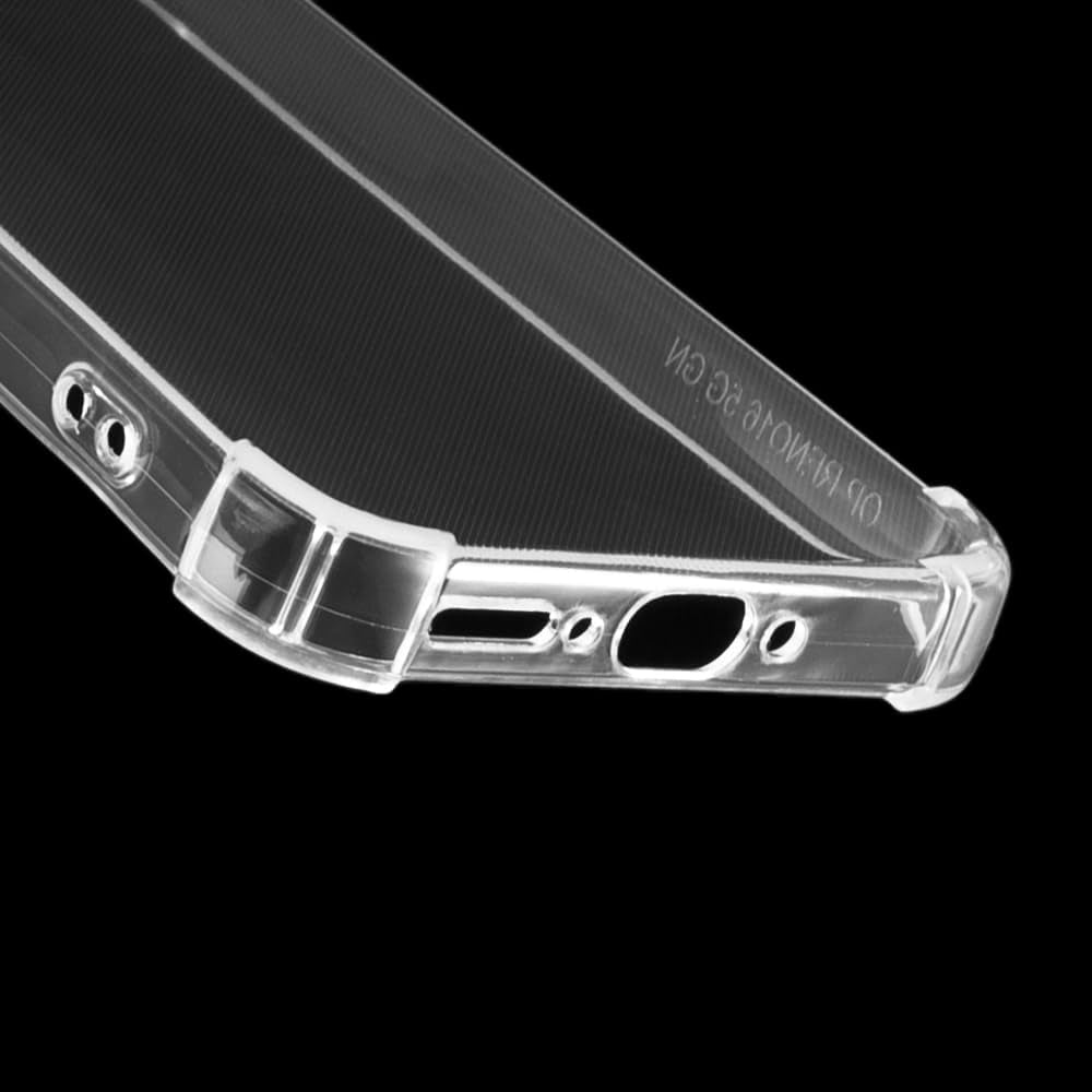 Case for Oppo Reno16 Pro, Techsuit, Shockproof Clear, Transparent