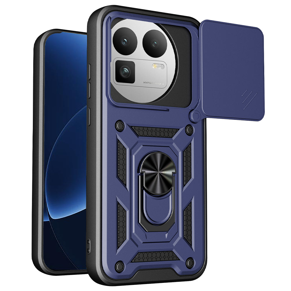 Case for Realme GT 8 Pro, Techsuit, CamShield (Round Camera Cutout), Blue