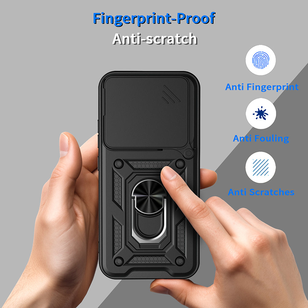 Case for Realme GT 8 Pro, Techsuit, CamShield (Round Camera Cutout), Blue