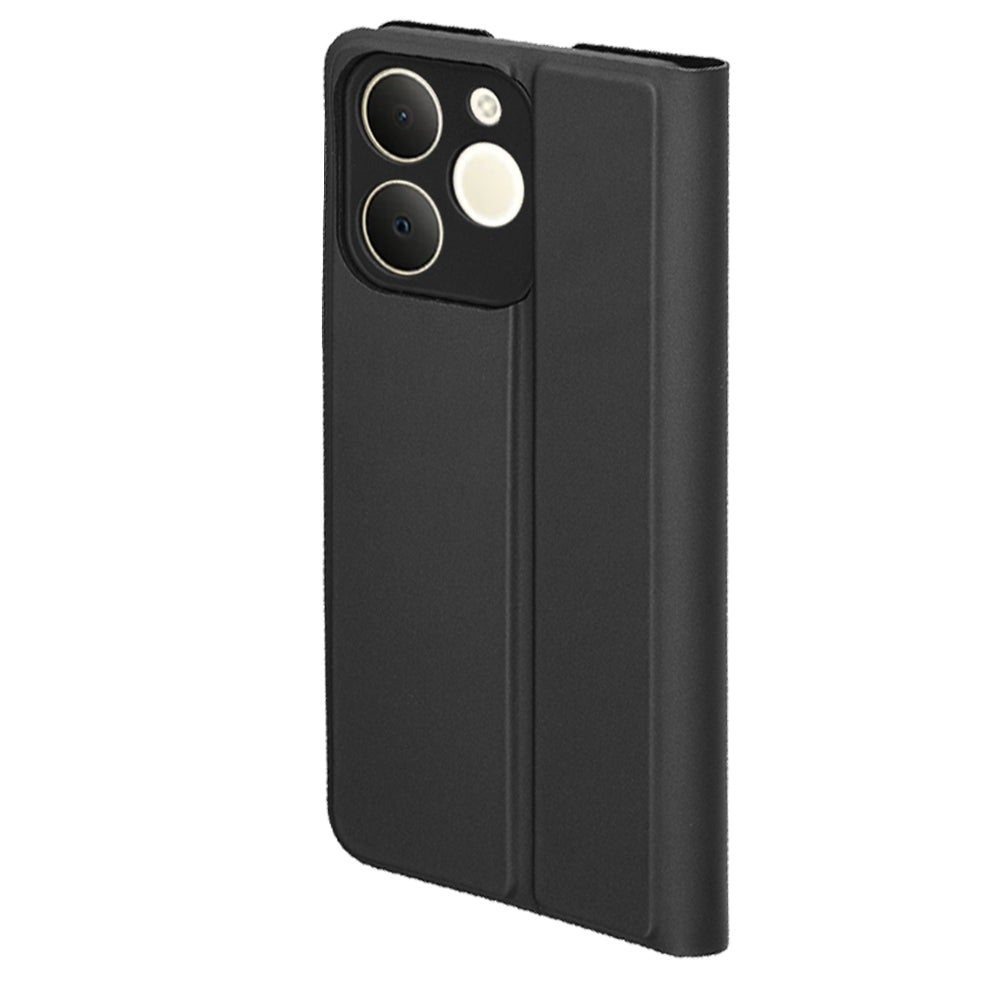 Hülle für Realme Note 70T, Techsuit, Magskin Book, Schwarz