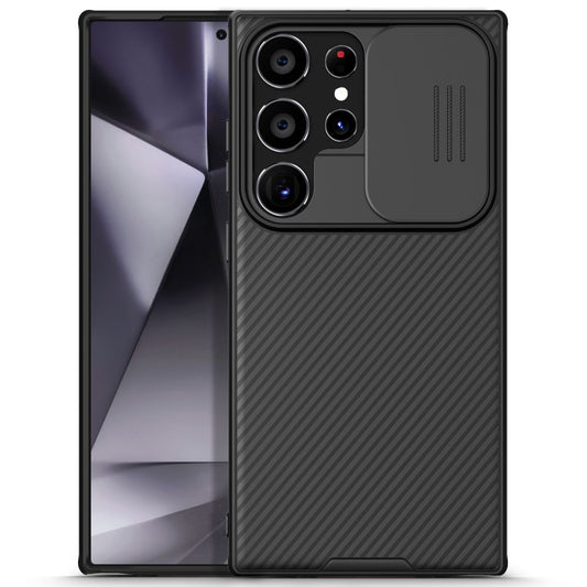 Gehäuse für Samsung Galaxy S24 Ultra S928, Nillkin, CamShield Pro, Schwarz