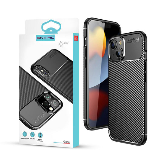 Tasche für Samsung Galaxy S24 Ultra S928, OEM, Carbon Enviro, Schwarz