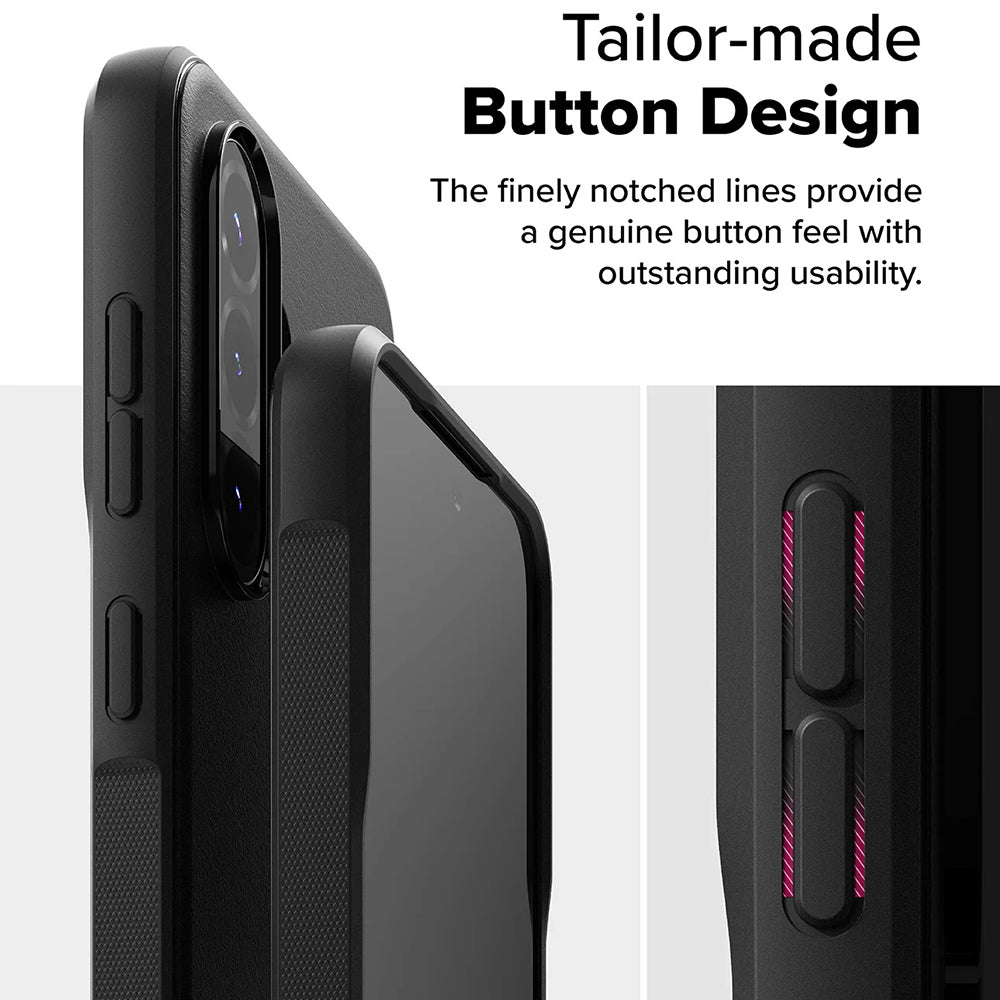 Hülle für Samsung Galaxy A56 A566 / A36 A366, Ringke, Onyx, Schwarz