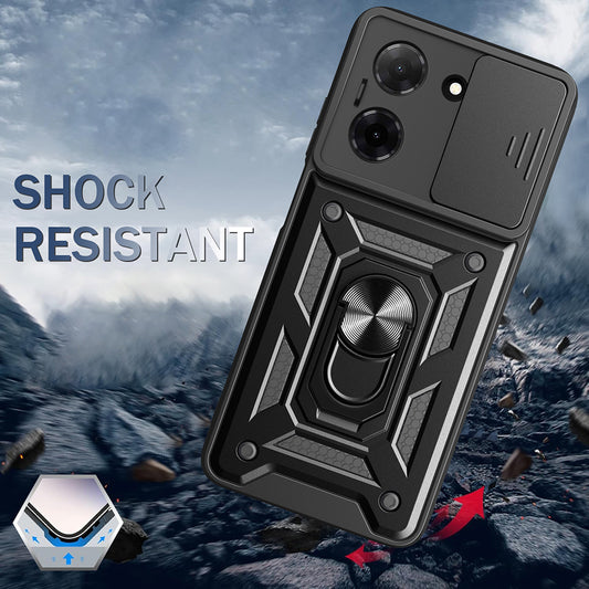 Hülle für Samsung Galaxy S26 Plus S947, Techsuit, CamShield, Schwarz