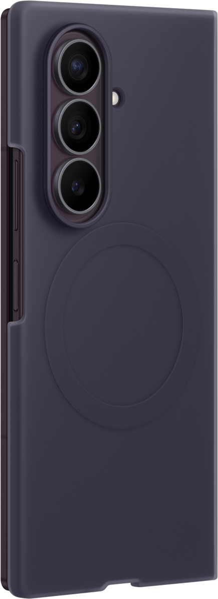 Hülle für Samsung Galaxy Z Fold8 Ultra F976, Silikon Magnet Case, Violett EF-EF976CVEGWW