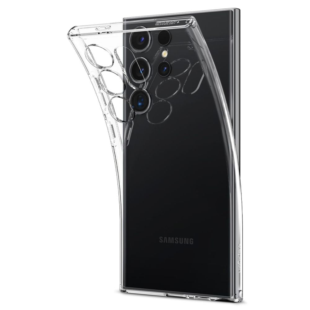 Gehäuse für Samsung Galaxy S24 Ultra S928, Spigen, Flüssigkristall, Transparent ACS07283