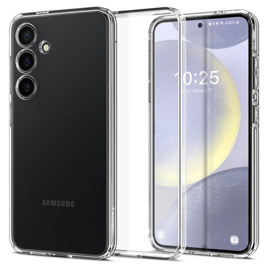Gehäuse für Samsung Galaxy S24+ S926, Spigen, Flüssigkristall, Transparent