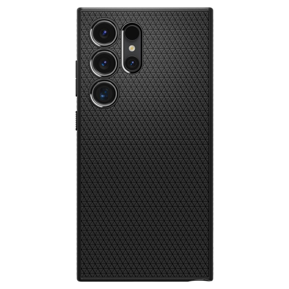 Hülle für Samsung Galaxy S24 Ultra S928, Spigen, Liquid Air, Schwarz ACS07287