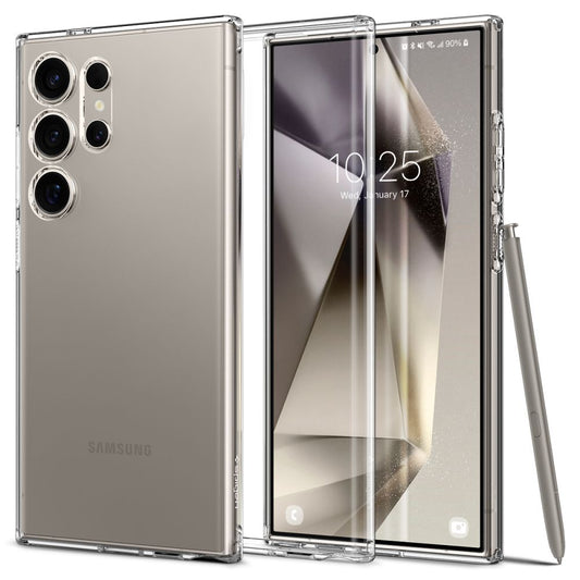 Gehäuse für Samsung Galaxy S24 Ultra S928, Spigen, Flüssigkristall, Transparent ACS07283