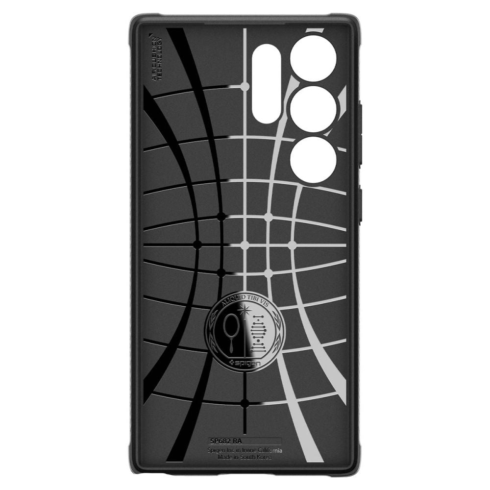Gehäuse für Samsung Galaxy S24 Ultra S928, Spigen, Rugged Armour, Schwarz ACS07286