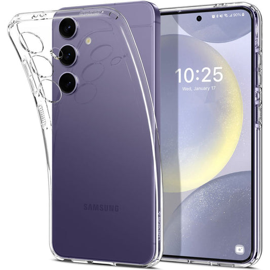 Gehäuse für Samsung Galaxy S24+ S926, Spigen, Flüssigkristall, Transparent