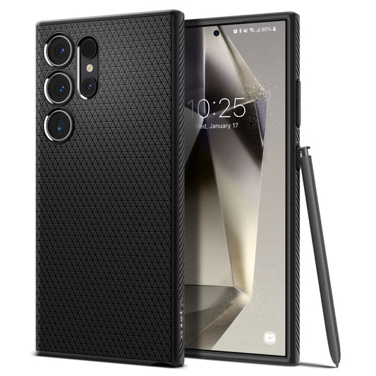 Gehäuse für Samsung Galaxy S24 Ultra S928, Spigen, Liquid Air, Schwarz