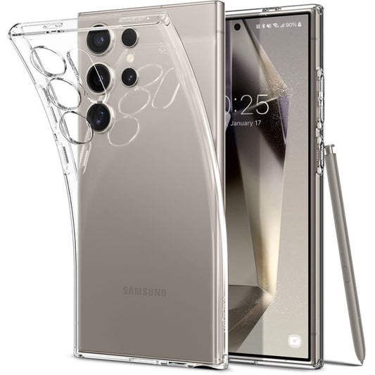 Gehäuse für Samsung Galaxy S24 Ultra S928, Spigen, Flüssigkristall, Transparent ACS07283