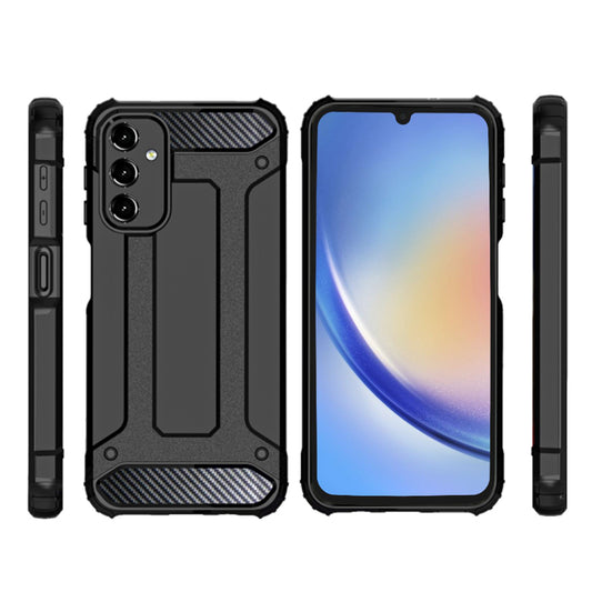 Case for Samsung Galaxy A05s A057, Techsuit, Hybrid Armor, Black
