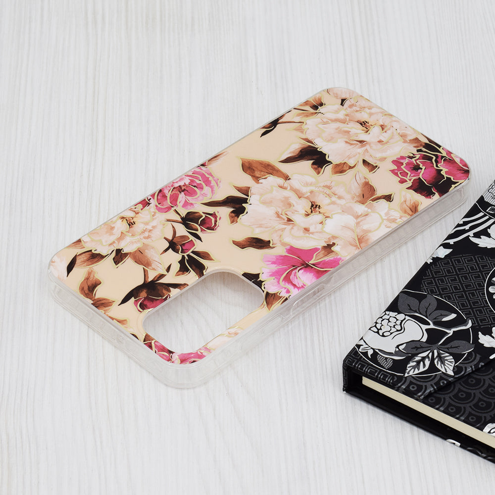 Hülle für Samsung Galaxy A15 5G A156 / A15 A155, Techsuit, Marble, Beige