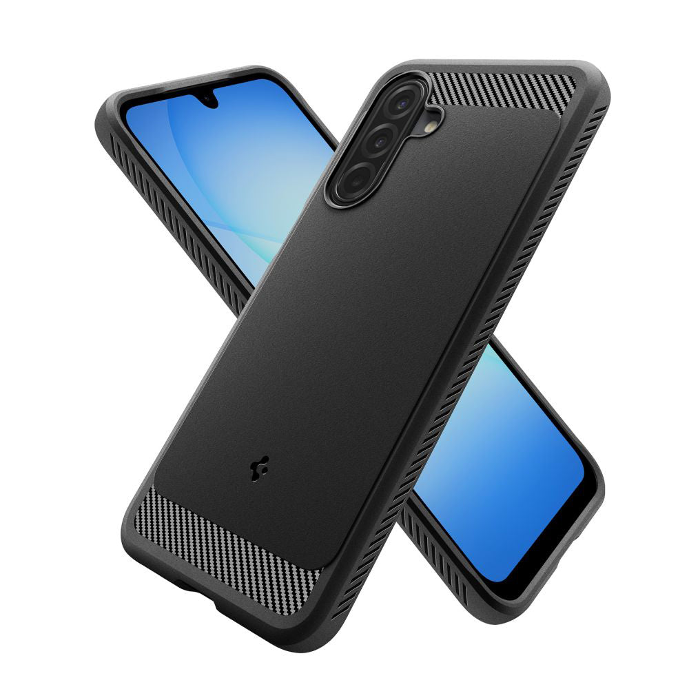Case for Samsung Galaxy A17 4G / A17 5G, Spigen, Rugged Armor, Black ACS09844