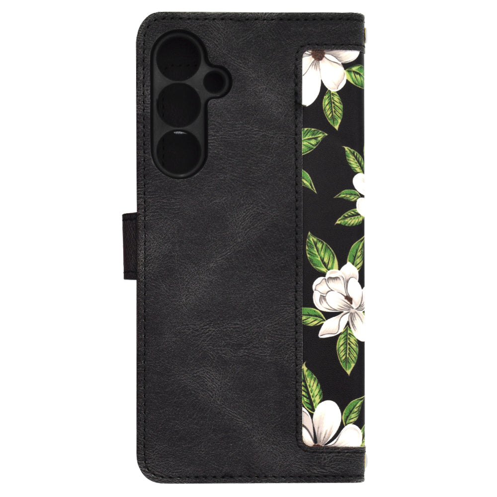 Hülle für Samsung Galaxy A25 A256, Techsuit, FlipCraft, Schwarz