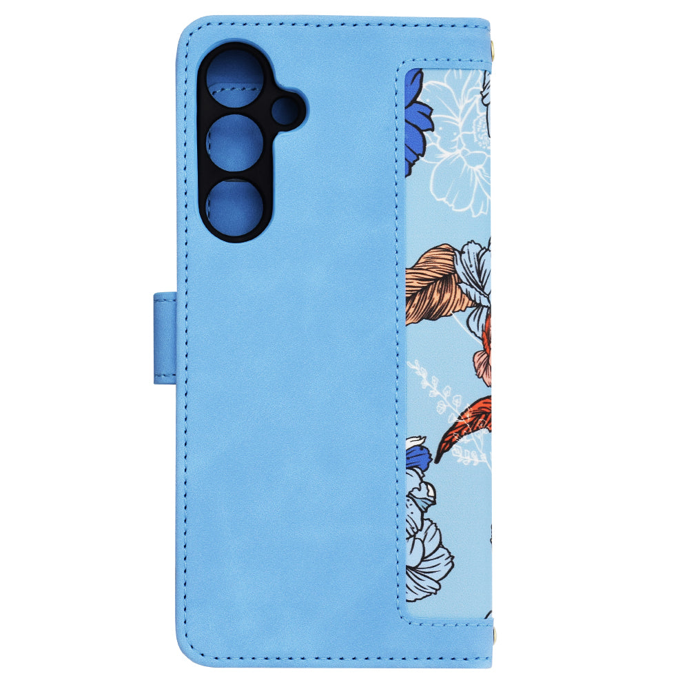 Hülle für Samsung Galaxy A35 5G A356, Techsuit, FlipCraft, Blau
