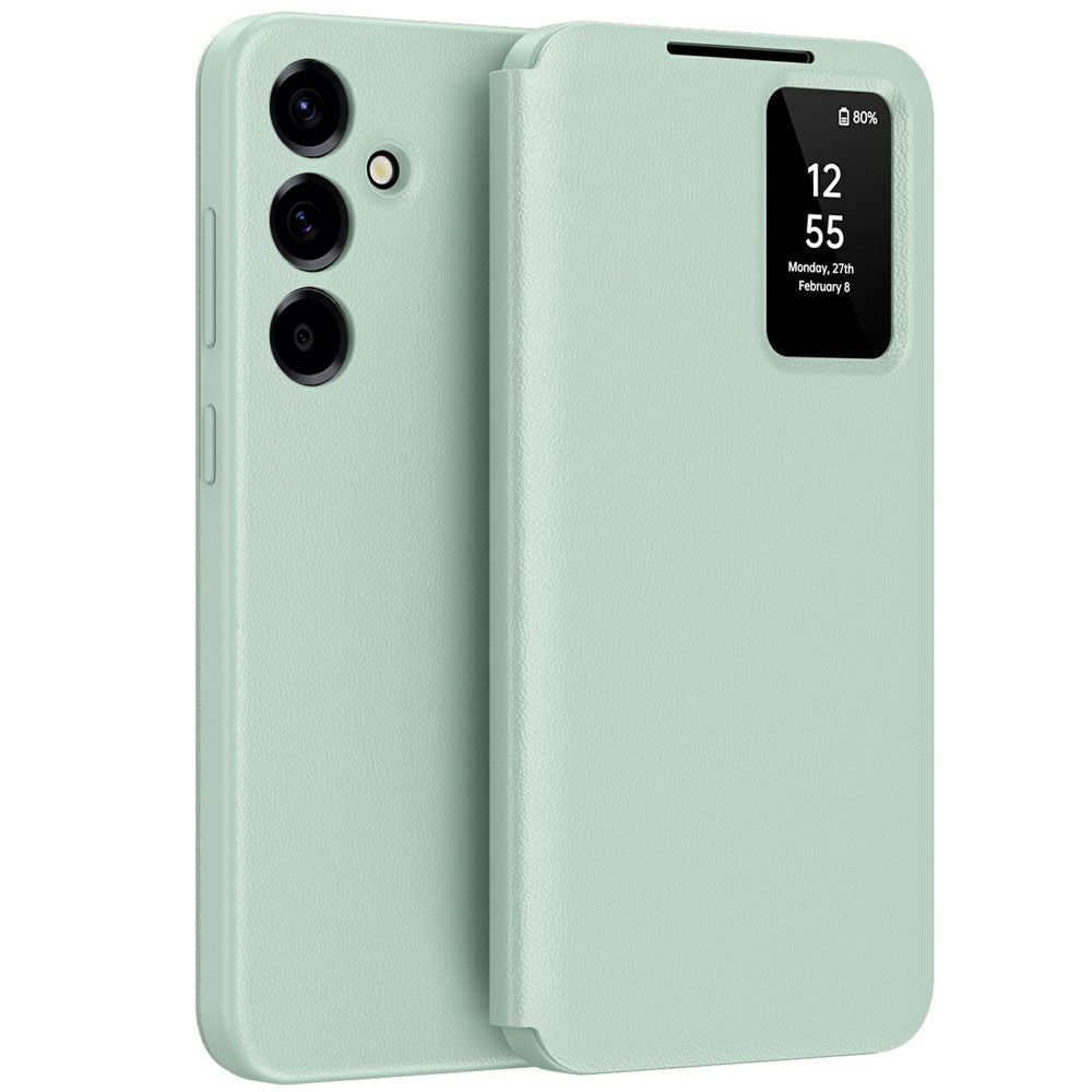 Hülle für Samsung Galaxy A37 5G, Techsuit, SmartView, Grün