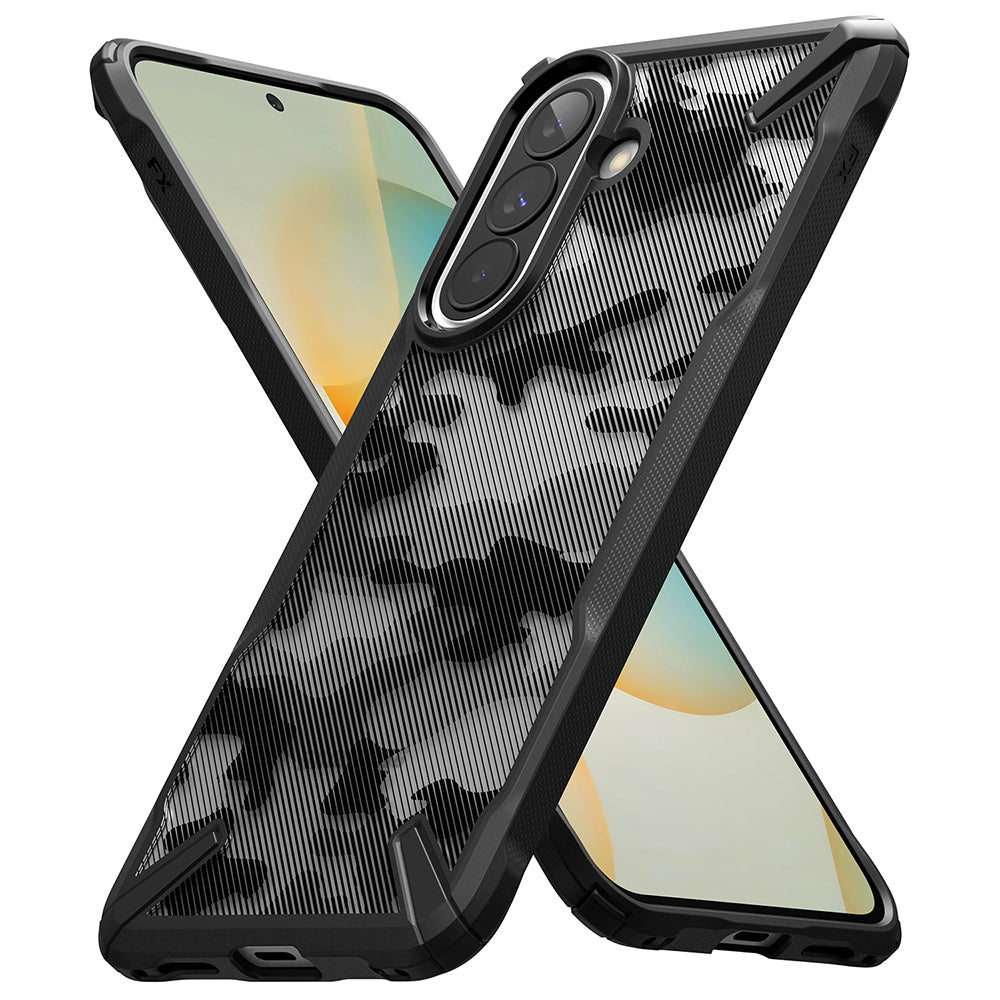 Hülle für Samsung Galaxy A57 5G, Ringke, Fusion X, Tarnmuster