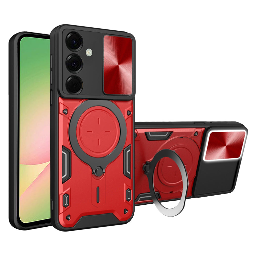 Hülle für Samsung Galaxy A57 5G, Techsuit, CamGuard Pro, Rot