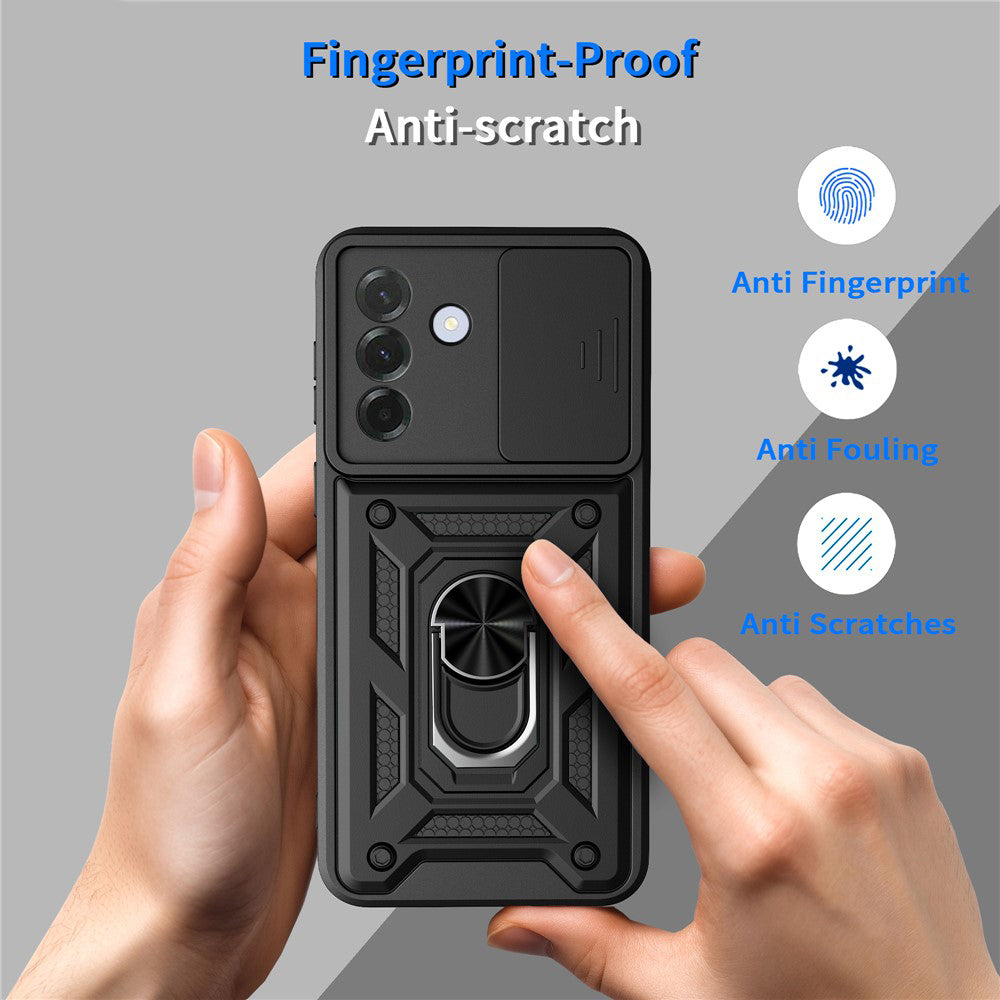 Case for Samsung Galaxy A57 5G, Techsuit, CamShield, Blue