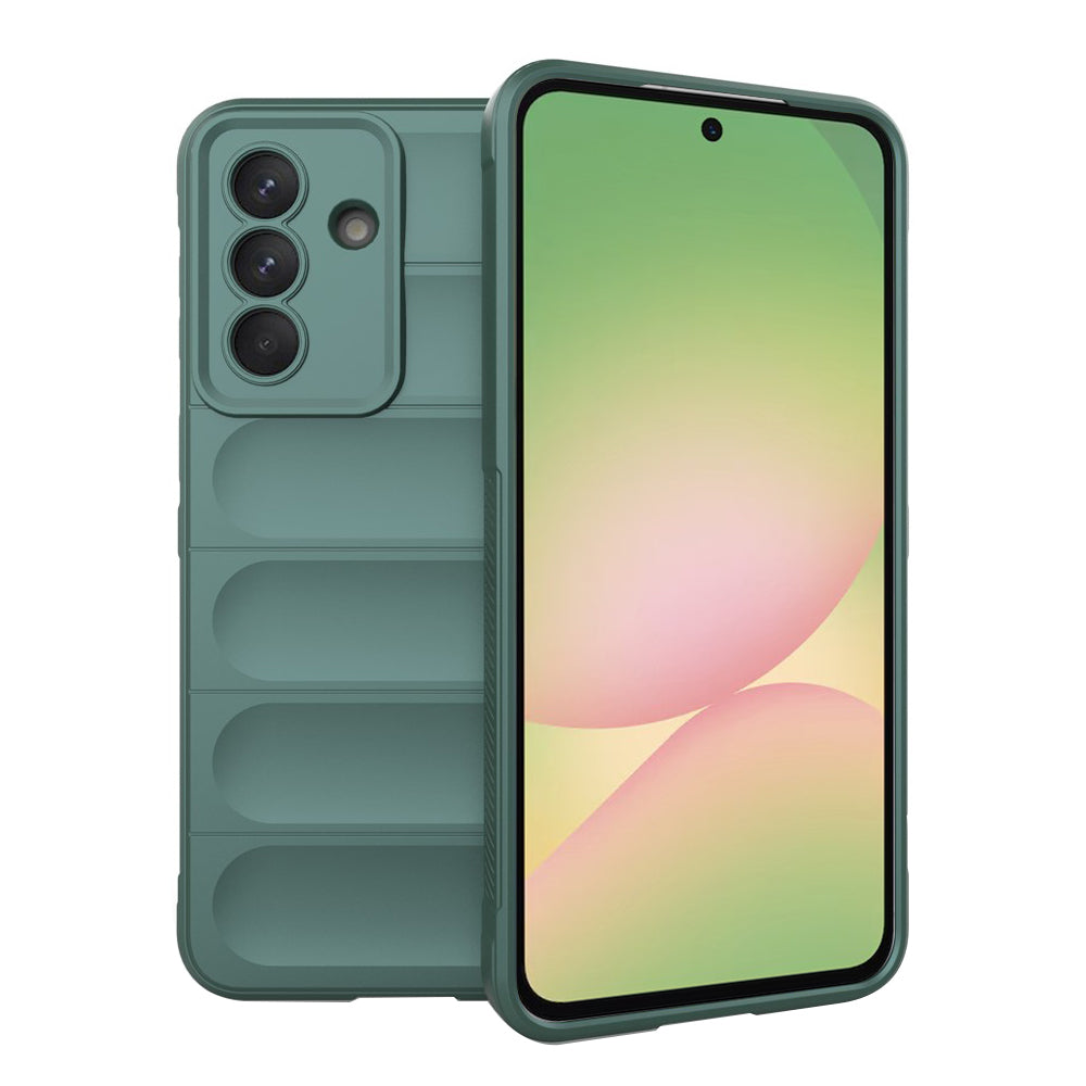 Hülle für Samsung Galaxy A57 5G, Techsuit, Magic Shield, Grün