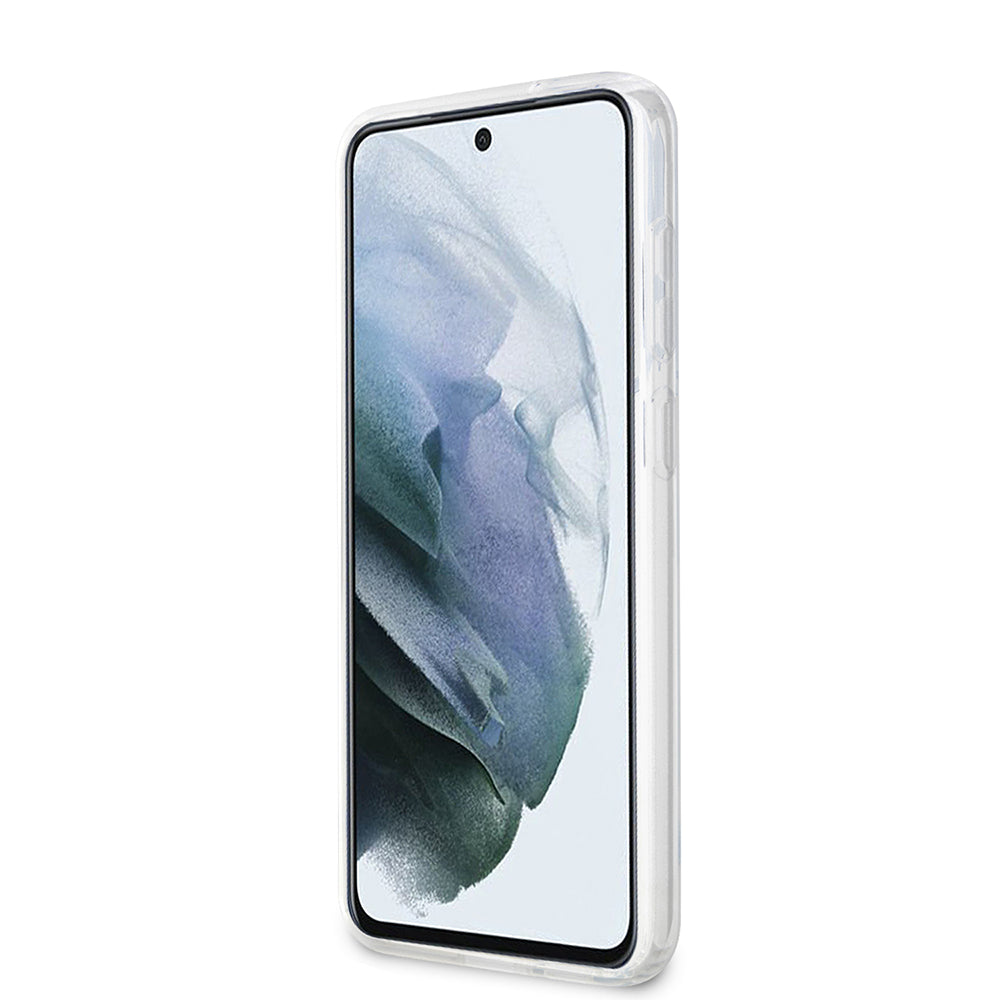 Hülle für Samsung Galaxy S23 S911, Karl Lagerfeld, Ikonik Choupette, Transparent