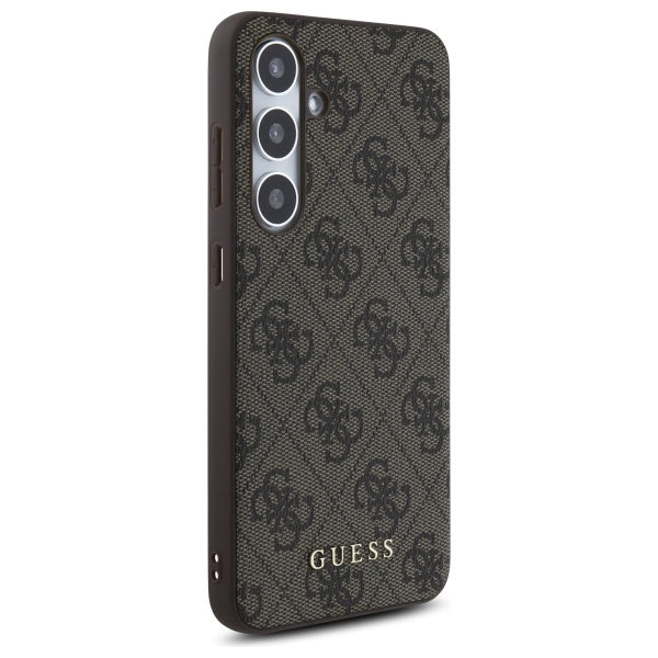 Hülle für Samsung Galaxy S24 FE S721, Guess, 4G Classic, Braun