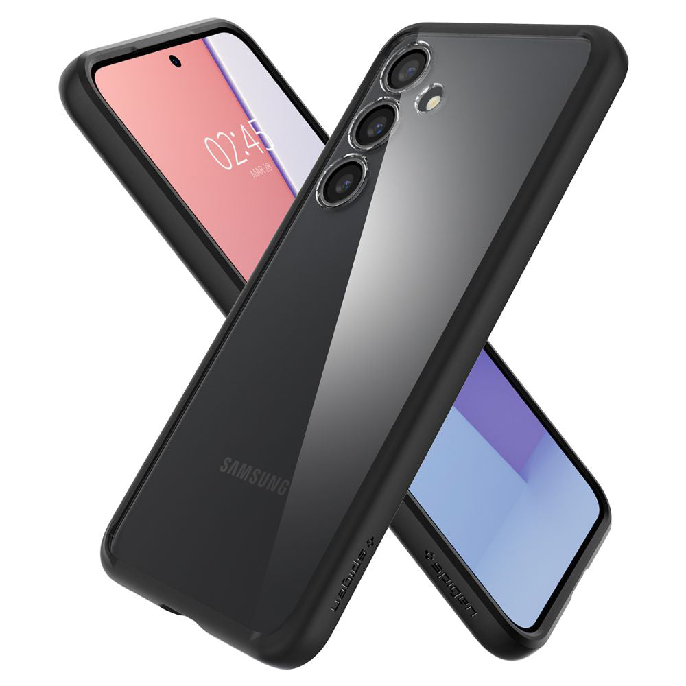 Hülle für Samsung Galaxy S24 S921, Spigen, Ultra Hybrid, Mattschwarz ACS07352