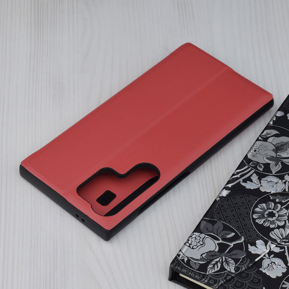Hülle für Samsung Galaxy S24 Ultra S928, Techsuit, eFold, Rot