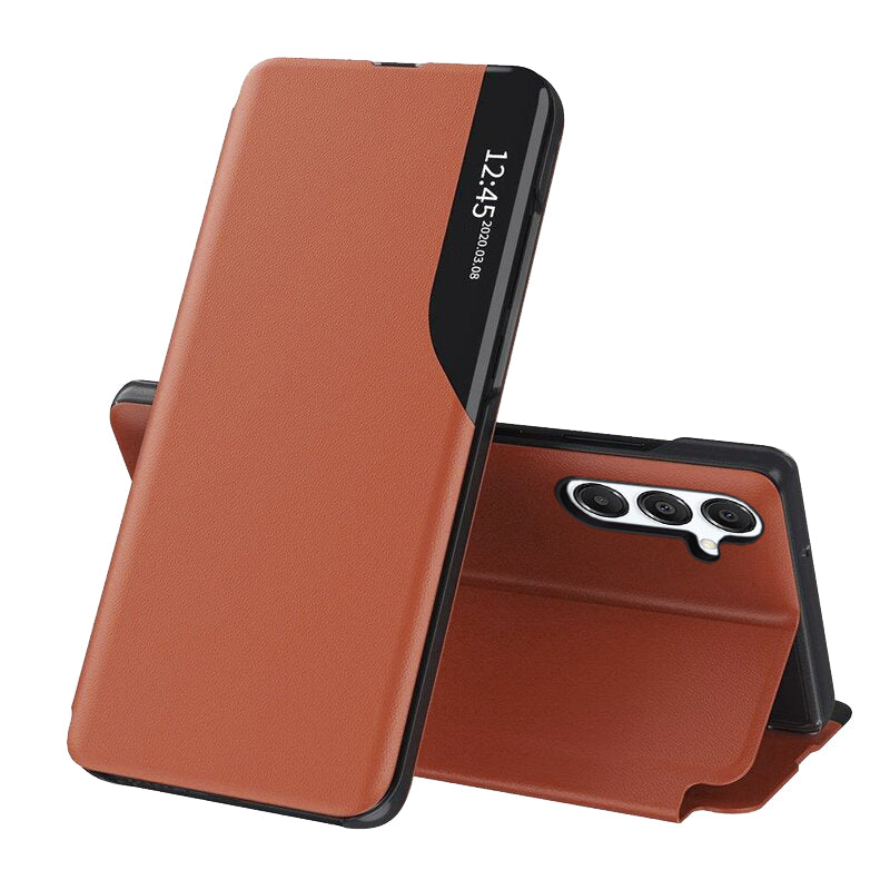 Hülle für Samsung Galaxy S25 FE, Techsuit, eFold, Orange