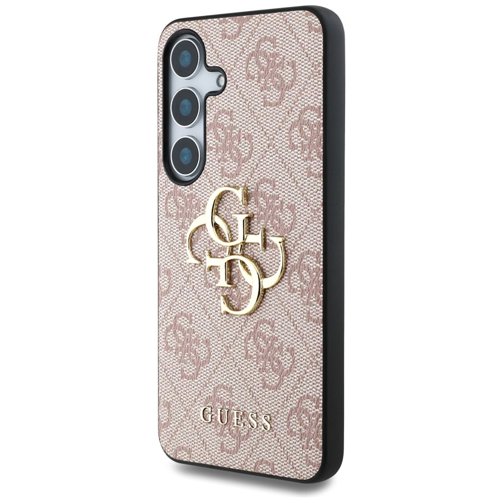 Case for Samsung Galaxy S25+ S936, Guess, 4G Big Logo, Pink