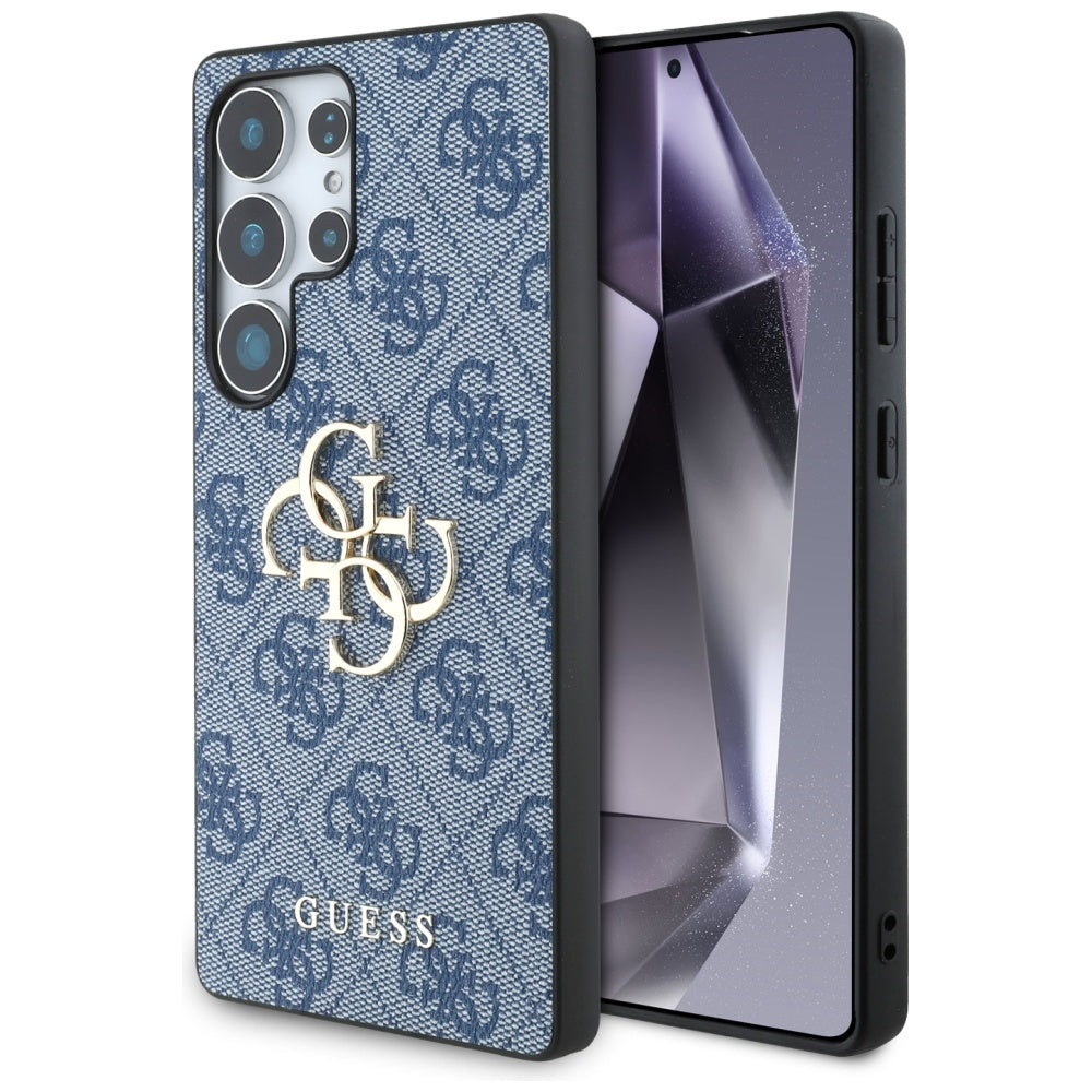 Hülle für Samsung Galaxy S25 Ultra S938, Guess, 4G Big Logo, Blau