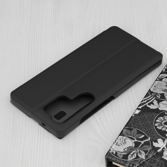 Hülle für Samsung Galaxy S25 Ultra S938, Techsuit, eFold, Schwarz