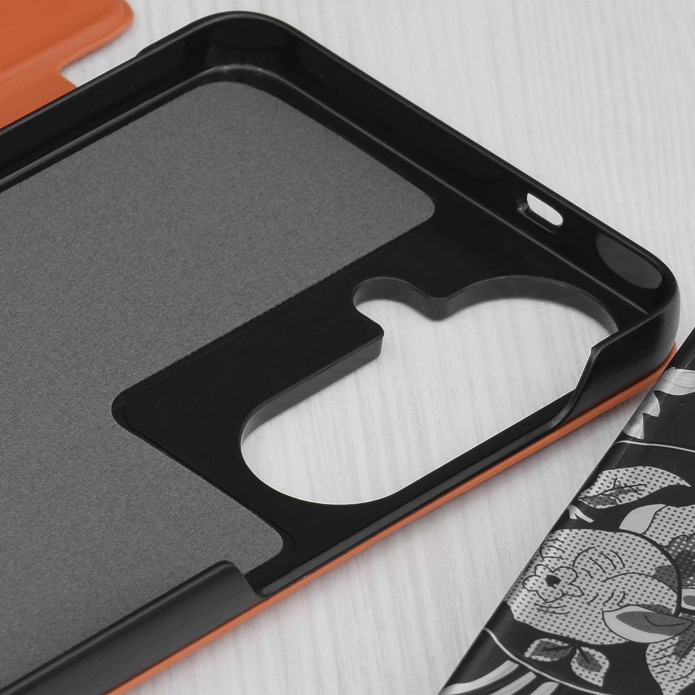 Hülle für Samsung Galaxy S26 Plus S947, Techsuit, eFold, Orange