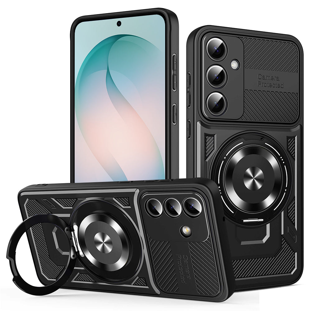 Case for Samsung Galaxy S26 Plus S947, Techsuit, RuggedCam, Black