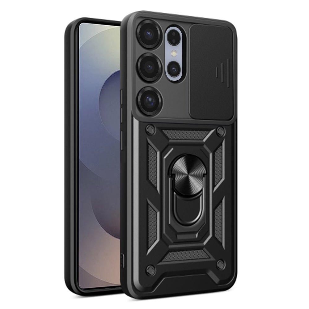 Hülle für Samsung Galaxy S26 Ultra S948, Techsuit, CamShield, Schwarz