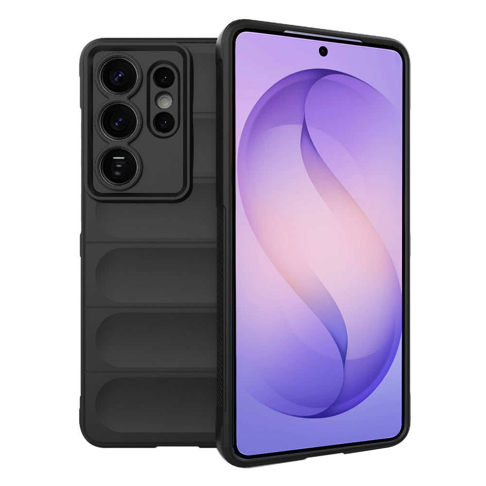 Hülle für Samsung Galaxy S26 Ultra S948, Techsuit, Magic Shield, Schwarz