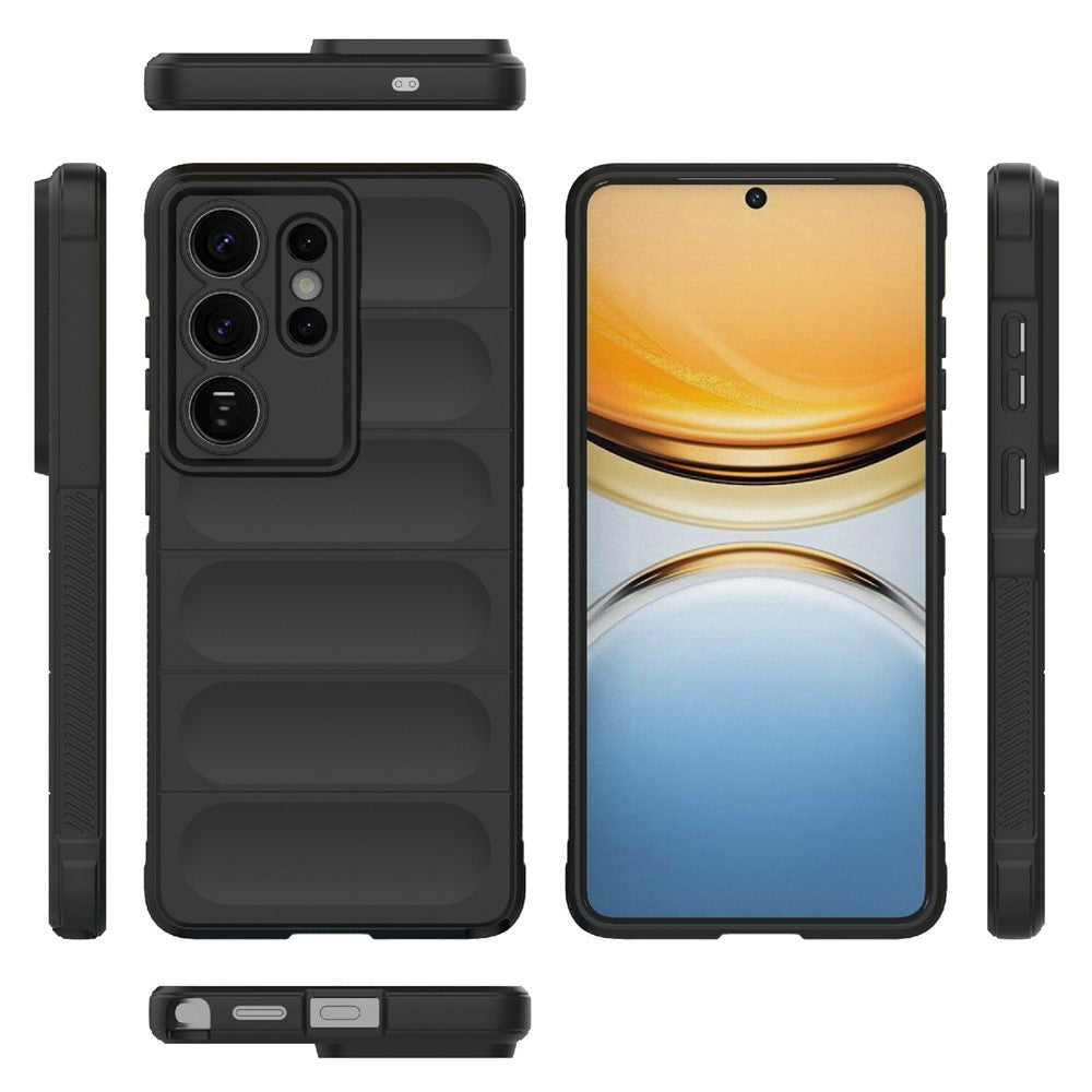 Hülle für Samsung Galaxy S26 Ultra S948, Techsuit, Magic Shield, Schwarz