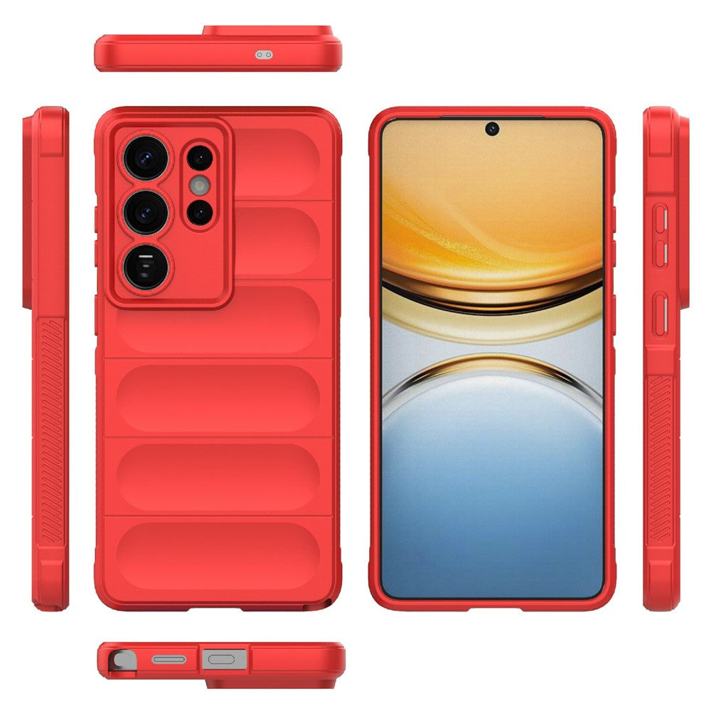Hülle für Samsung Galaxy S26 Ultra S948, Techsuit, Magic Shield, Rot