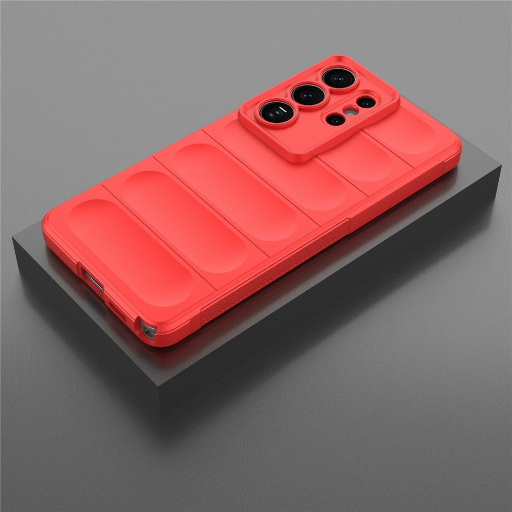 Hülle für Samsung Galaxy S26 Ultra S948, Techsuit, Magic Shield, Rot