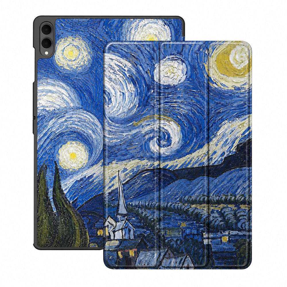 Case for Samsung Galaxy Tab S12 Ultra / Tab S11 Ultra, Techsuit, FoldPro Starry Night, Multicolor