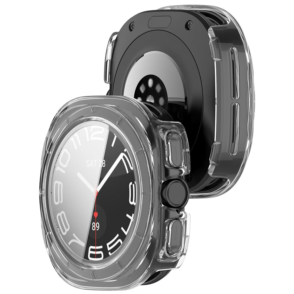 Hülle für Samsung Galaxy Watch Ultra2, Techsuit, Defense360 Pro, Transparent