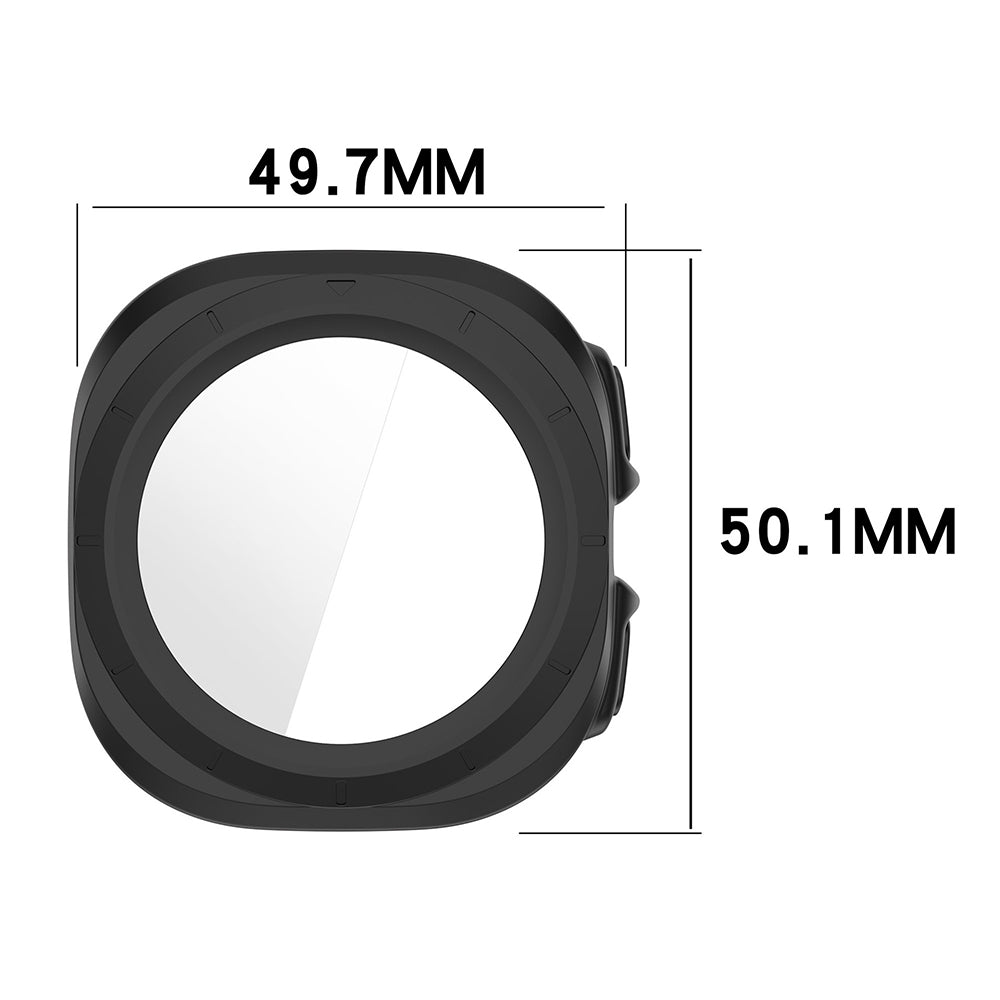 Hülle für Samsung Galaxy Watch Ultra2, Techsuit, Defense360 Pro, Transparent
